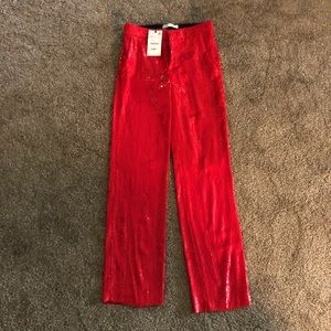 Zara Holiday Pants NWT